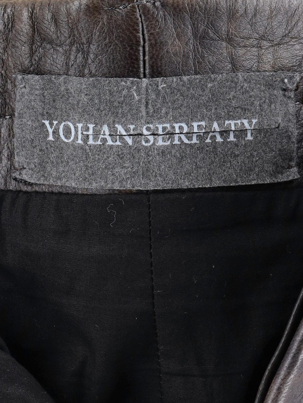 Yohan Serfaty Leather Pants