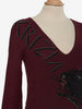 Krizia Cashmere sweater with appliques