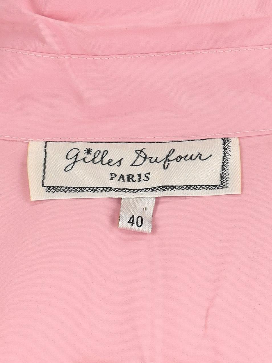 Gilles Dufour Pink Safari Jacket W2511.118.23  Gilles Dufour 