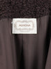 Agnona Coat in Brown Shearling CVM25.14.93  Agnona 