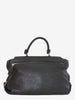 Salvatore Ferragamo Black grained leather bag