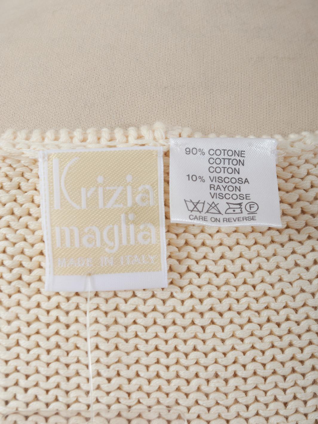 Krizia 粗针织毛衣