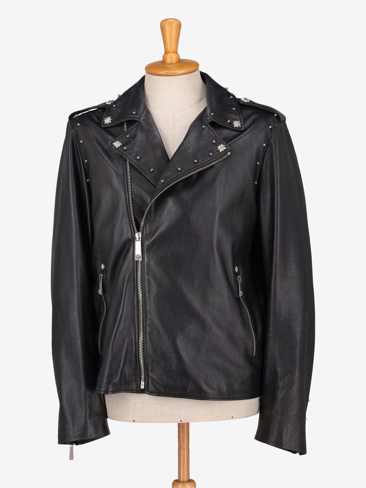 Richmond Lamb Leather Biker Jacket WCV250806  John Richmond 