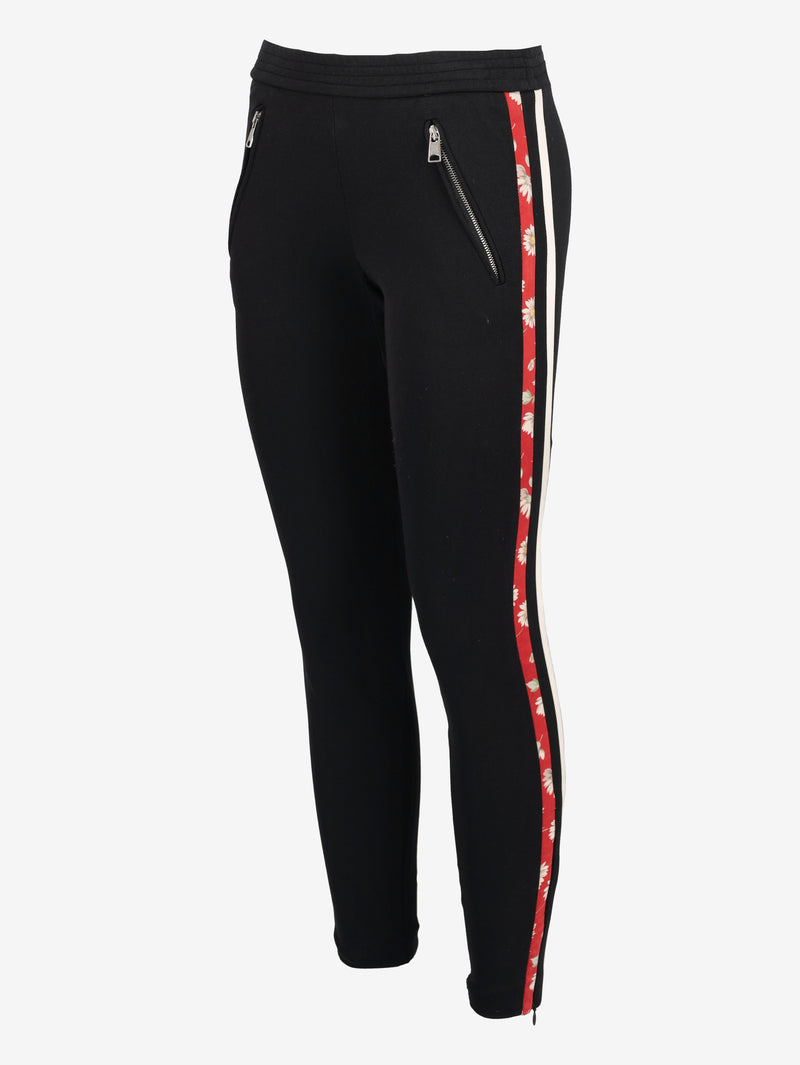 Alexander McQueen Sweatpants with Floral Side Stripe W7426.50  Alexander McQueen 