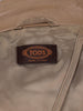 Tod's Long Suede Leather Coat with Belt and Buckle Details W7426.16  Tod's 