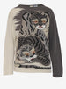 Krizia Hyena Embroidery Sweater CVM21.90.32D-1  Krizia 