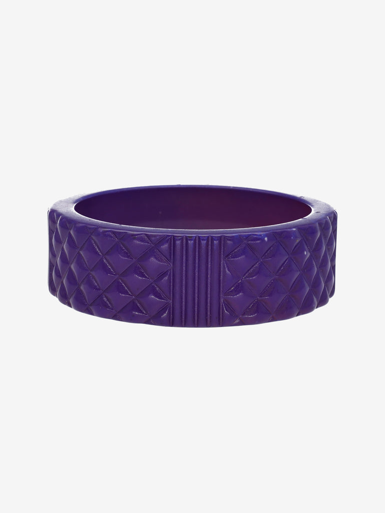 Vintage Violet Plexiglass Bracelet MR031225.65  Vintage 