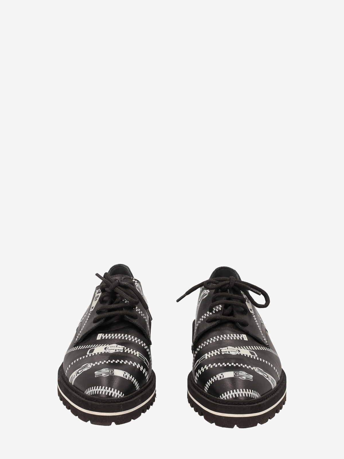 Moschino Zip Print Derby Shoes WCV250819.11  Moschino 