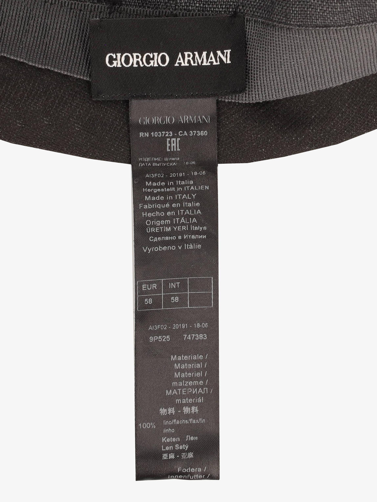 Giorgio Armani Silk Beret WCV112509  Giorgio Armani 