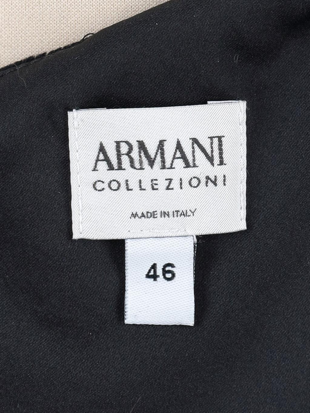 Giorgio Armani One-Shoulder Velvet Dress W27526.166  Giorgio Armani 