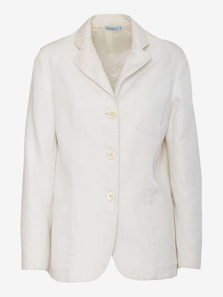 Giacca Malo in cotone bianco