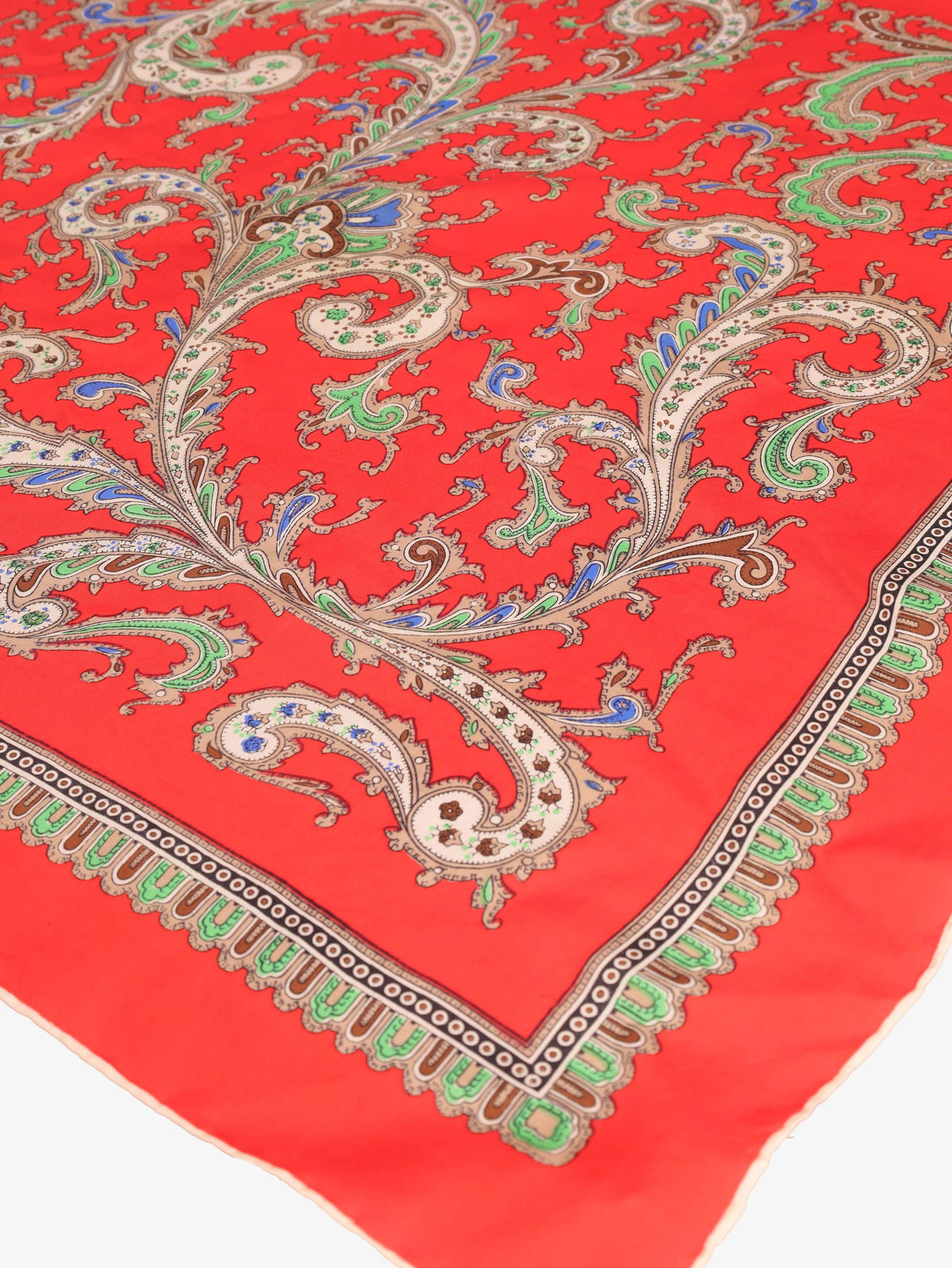 Vintage Paisley Print Foulard WCV300625.30  Vintage 