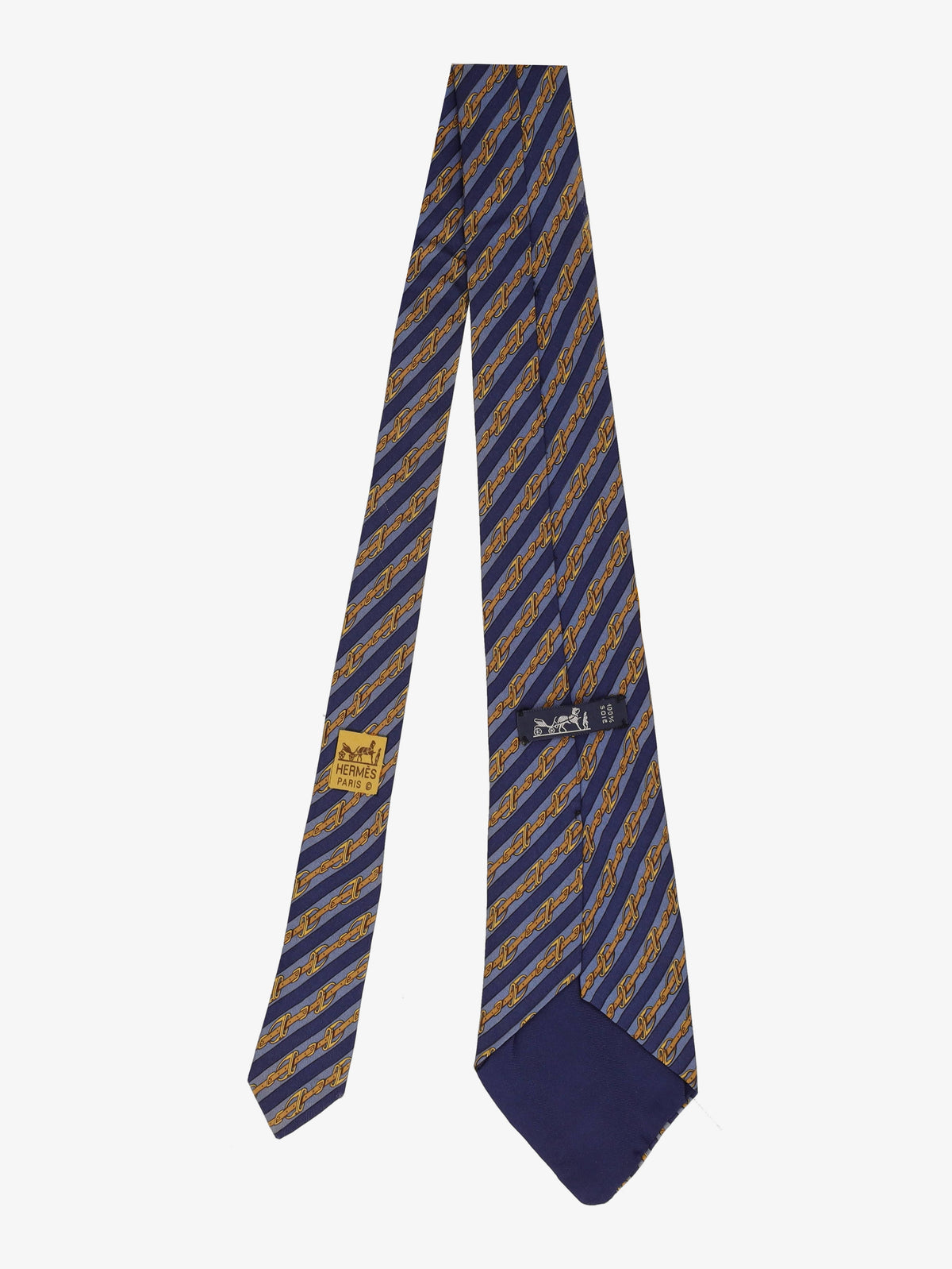 Hermès Horsebit Print Tie 161225.24  Hermes 