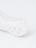 2010 American Apparel white open toe rubber ballet flats W22051940  American Apparel 