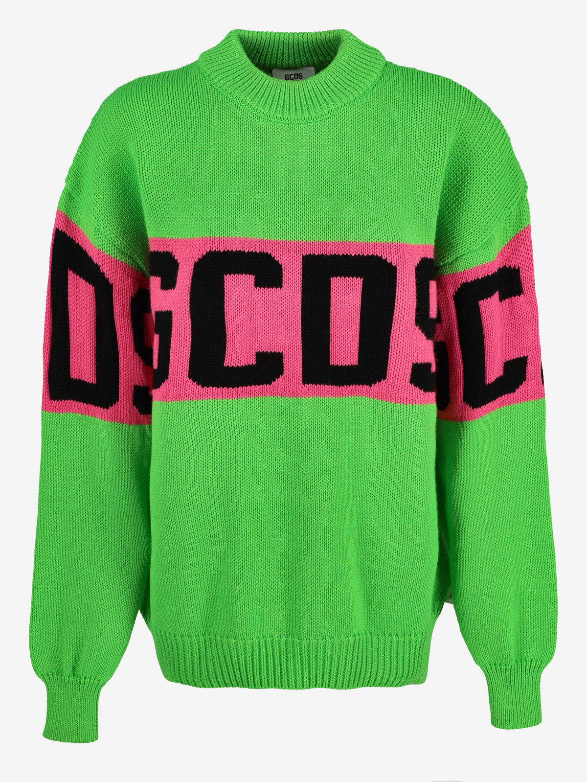 GCDS Acid Green Jumper WCV250816.01  GCDS 