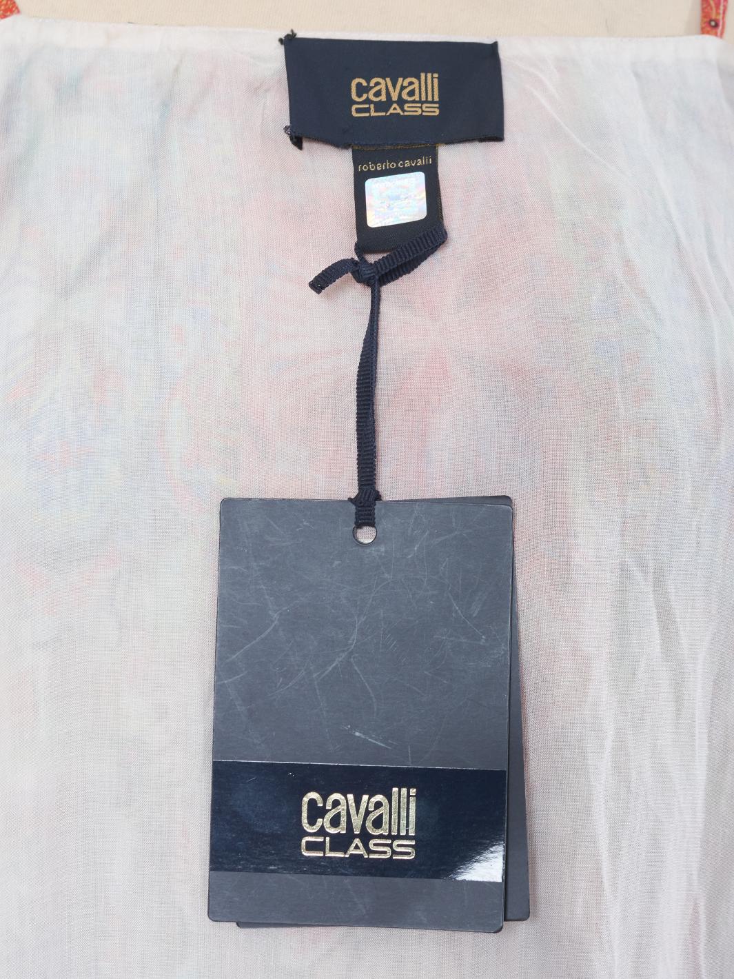 Class Cavalli Abito plissettato fantasia