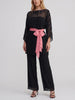 Vintage Blouse & Trousers Set with Sequin Embroidery W150626.22  Vintage 
