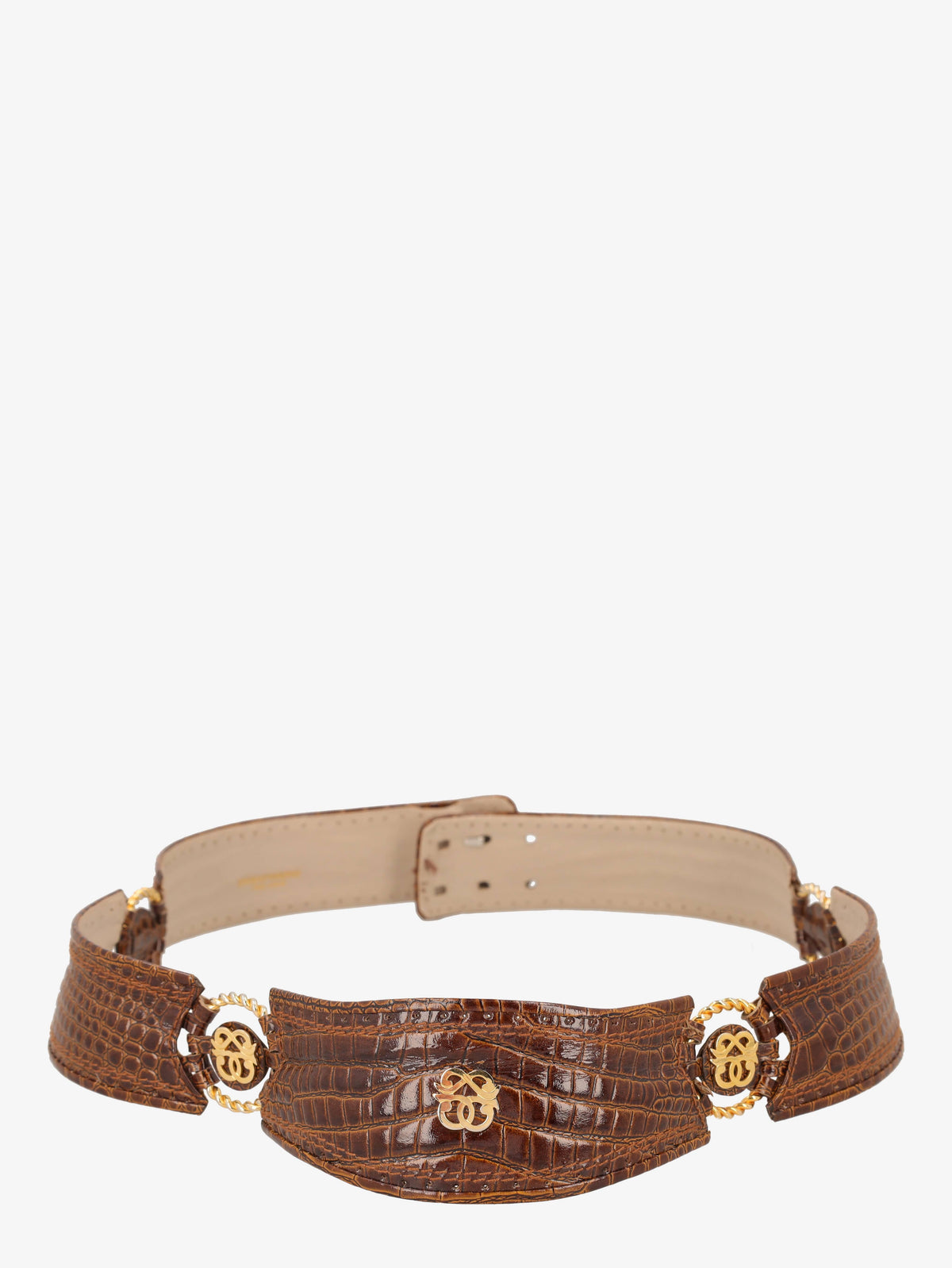 Pirovano Vintage Brown Cocco Belt