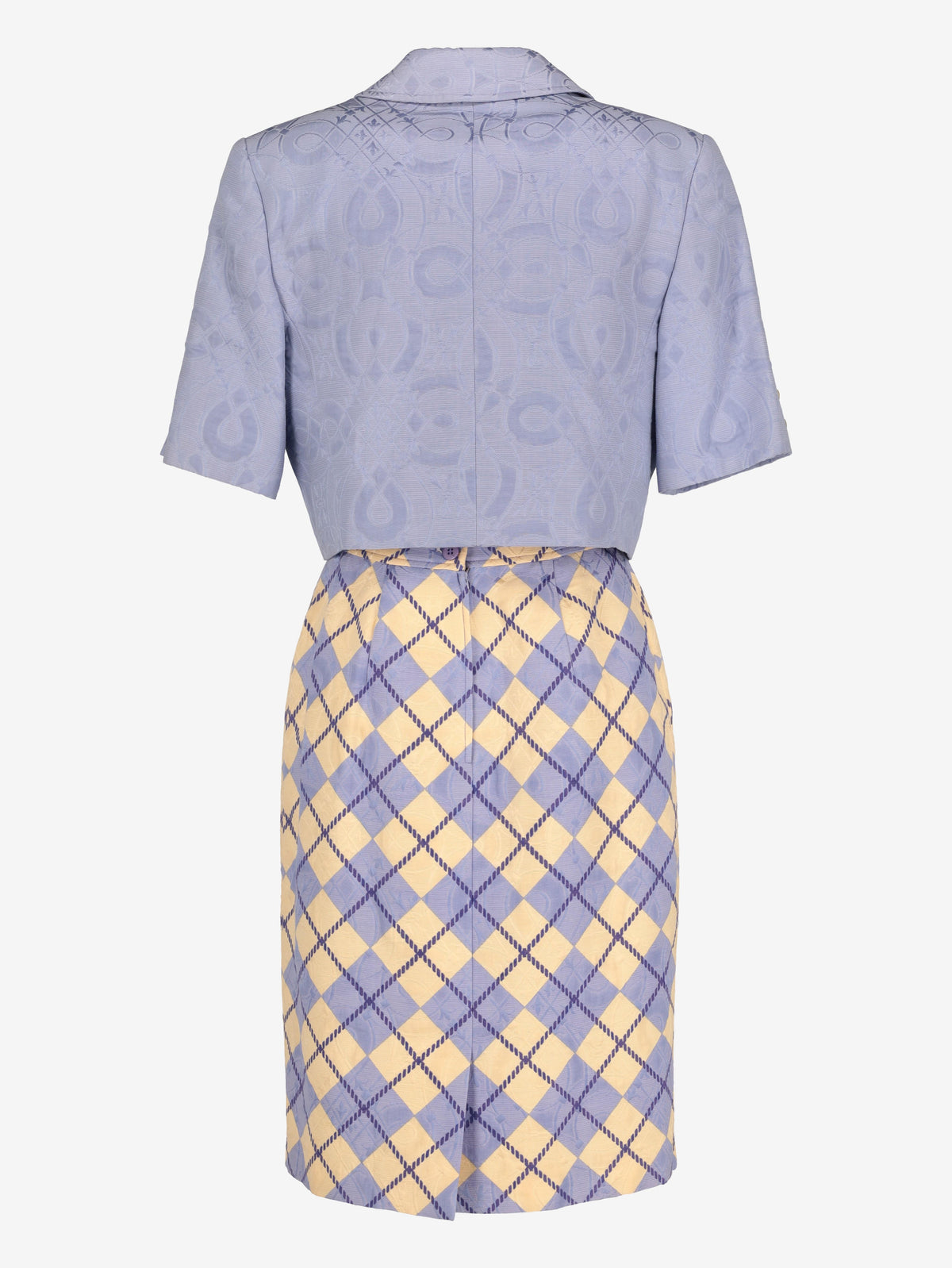 Valentino Lilac and Yellow Suit MR260725.87  Valentino Miss V 