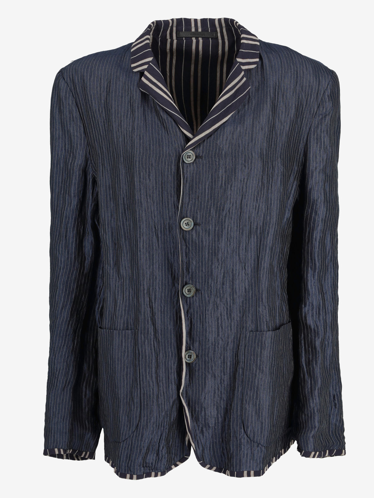 Giorgio Armani Blue Striped Suit WCV112505  Giorgio Armani 