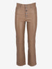 Vintage Straight-Leg Leather Pants W7426.56  Vintage 