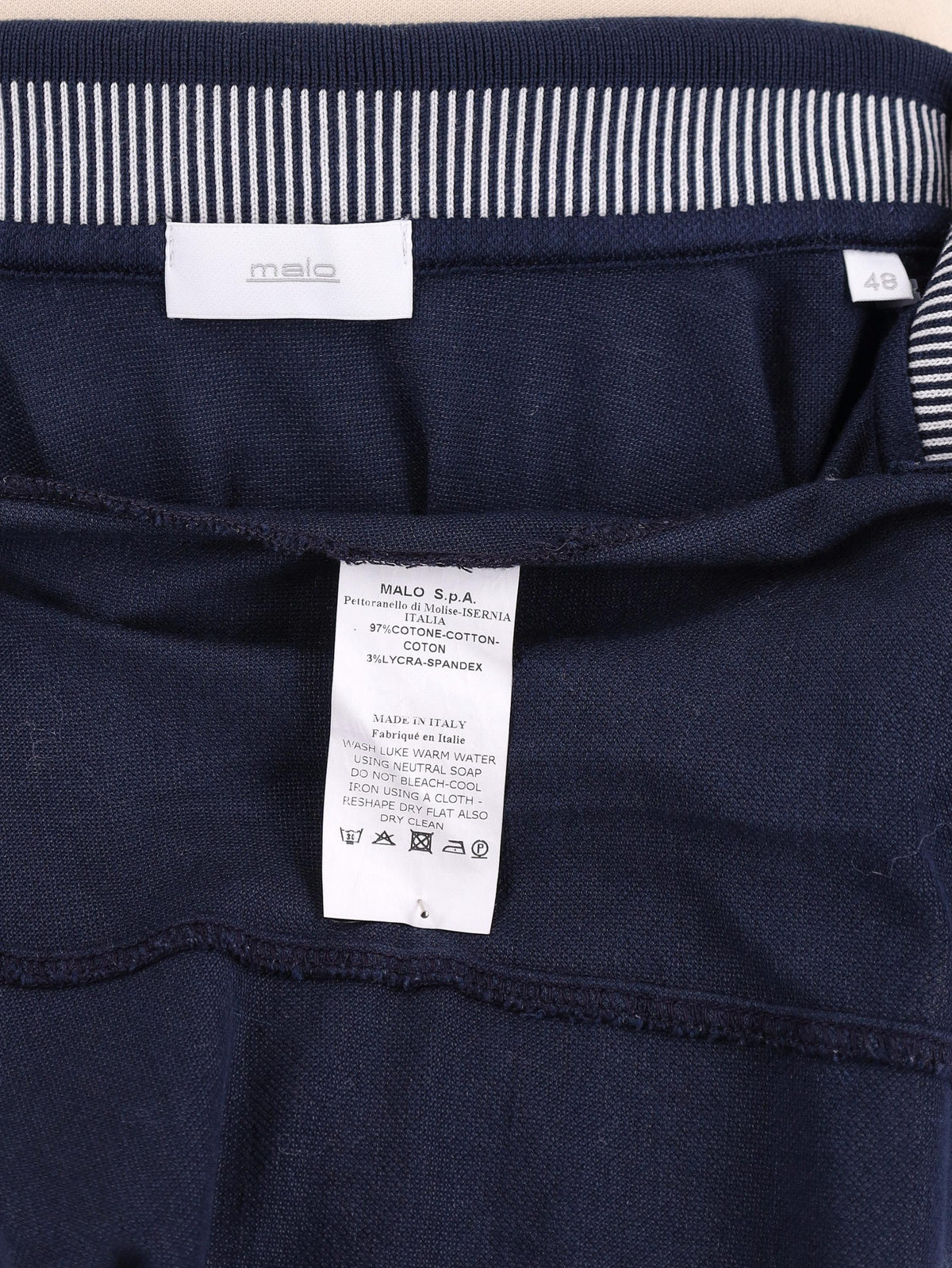 Malo Navy Polo Shirt WCV241010389  Malo 