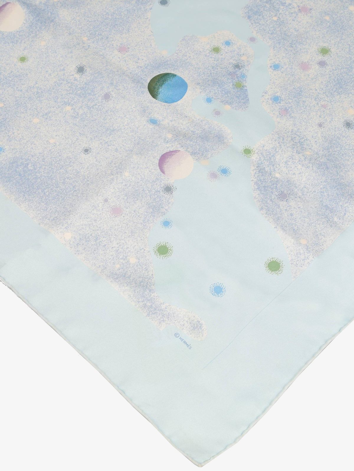 Hermès La Voi Lactée Foulard by Wlodzimierz Kamins