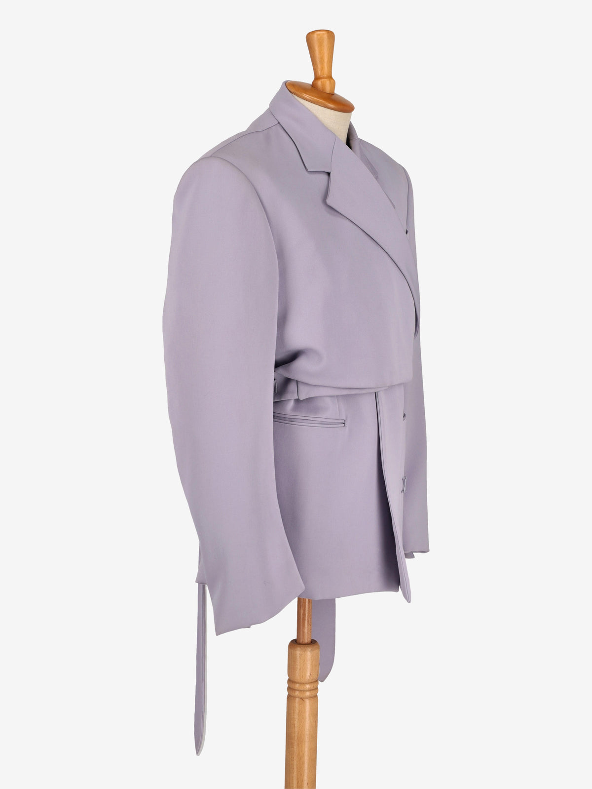 Louis Vuitton Purple Wool Suit CVU2411-6.80  Louis Vuitton 