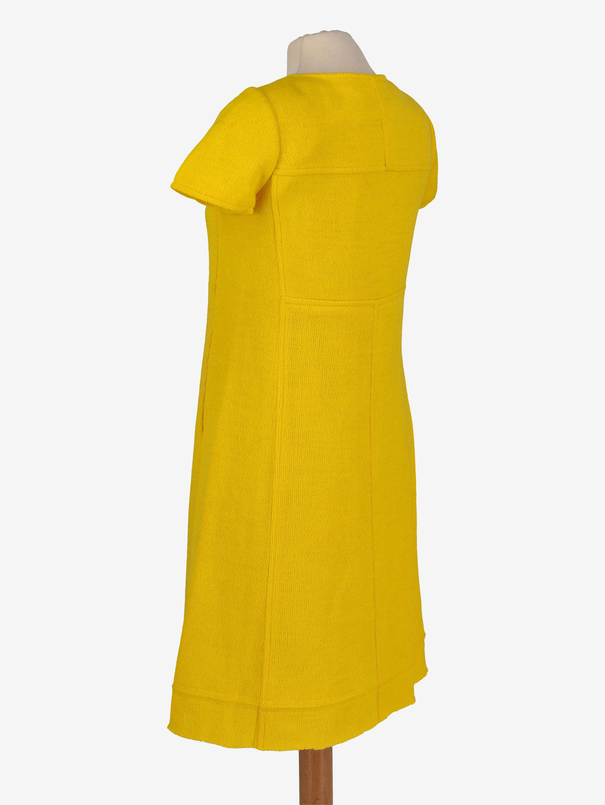 Courrèges Yellow Wool Dress MR260725.15  Courrèges 