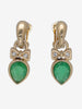 Vintage Clip-on Earrings W22040614  Vintage 