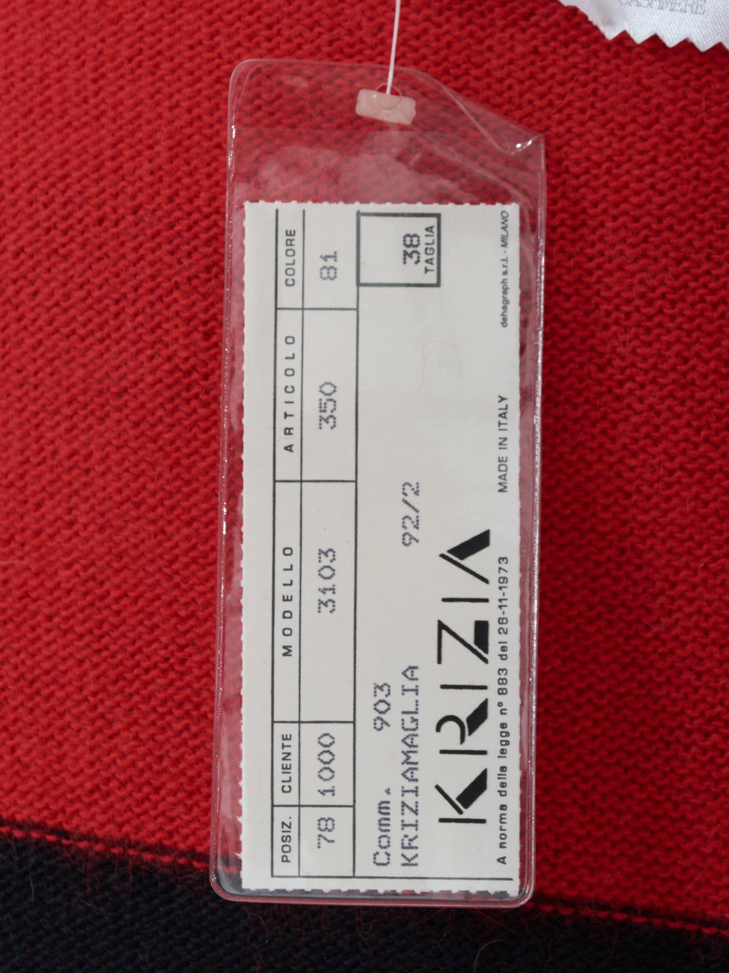 Abito lungo in maglia Krizia