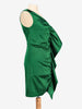 Parosh Green Flounced Dress WCV241224.8  Parosh 