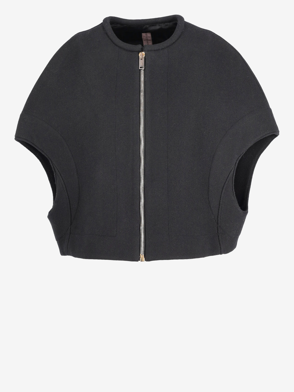 Rick Owens FW13 Plinth Cropped Sleeveless Jacket RM290925.2  Rick Owens 