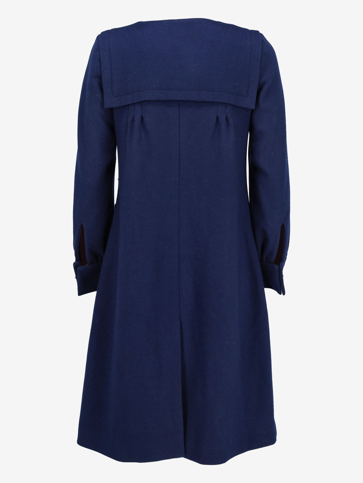 Sonia Rykiel Wool Coat with Naval-Inspired Design MR081025.46  Sonia Rykiel 