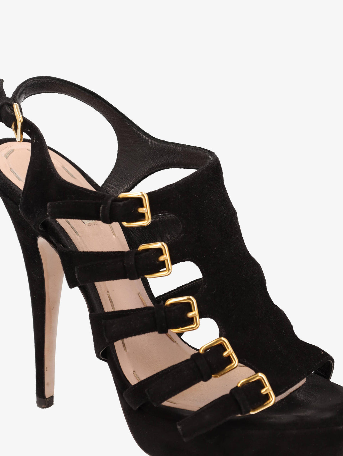 Miu Miu Black Suede Décolleté WCV161224_25  Miu Miu 