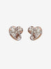 Vintage Heart-Shaped Earrings W13426.33  Vintage 