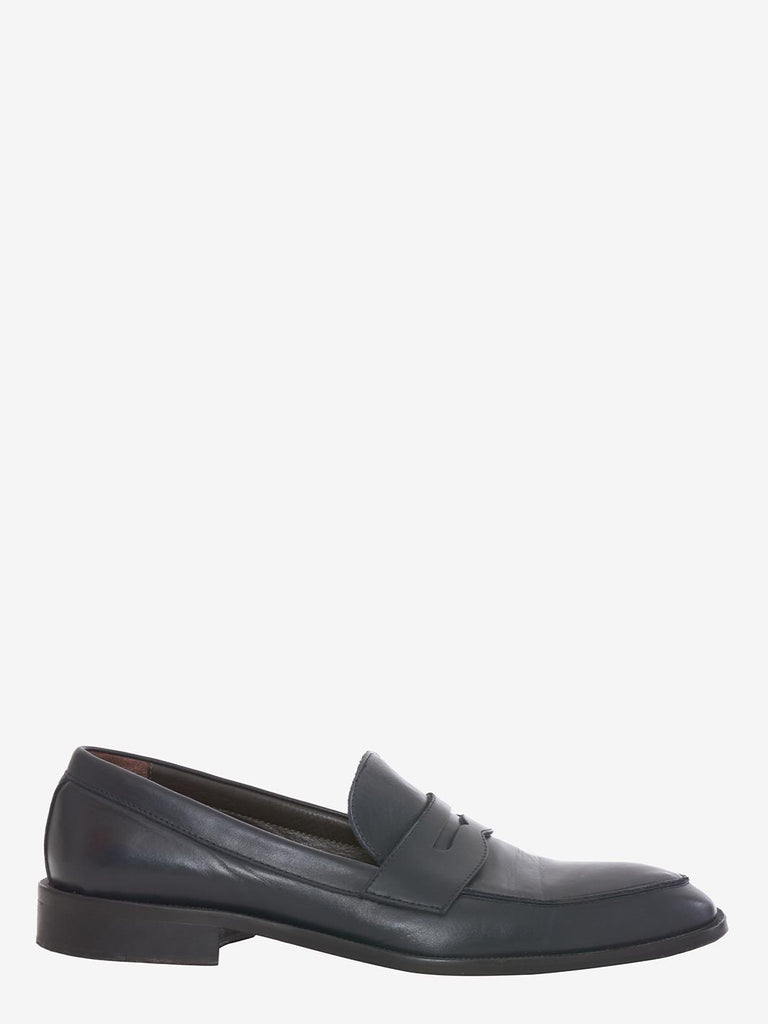 Richard Lars blue leather loafer U229_23/1  Richard Lars 