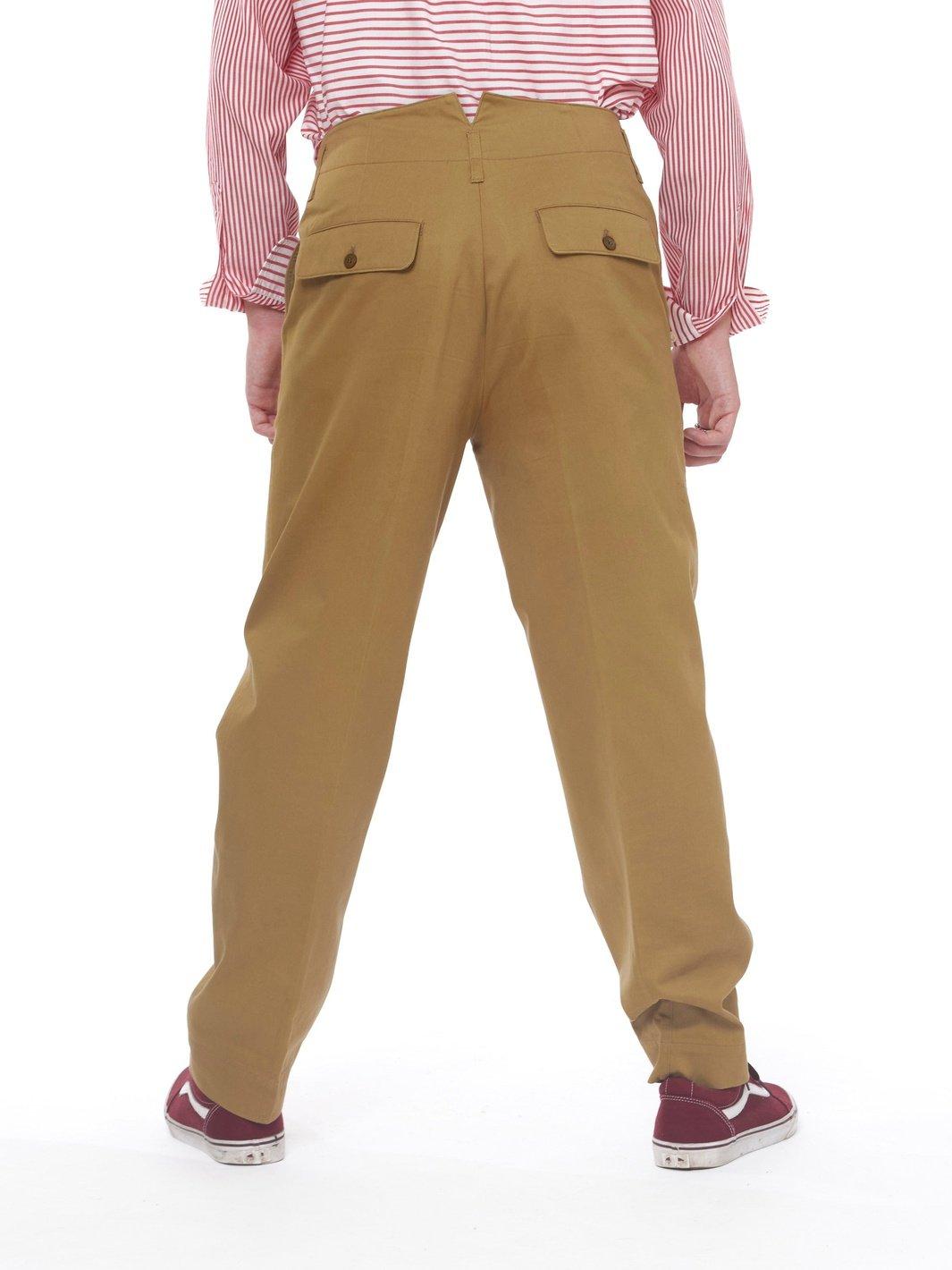 2010 High-waist Golden Goose pants in light brown W22050614  Golden Goose 