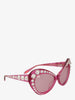 Moschino Fucsia Sunglasses with gems WCV250882.23  Moschino 
