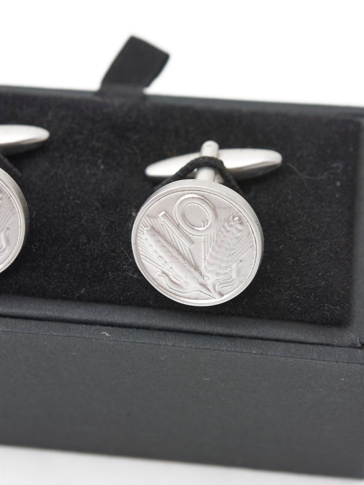 Coin-shaped cufflinks U222-9/14  Vintage 
