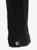 Gianni Versace black velvet dress with satin collar