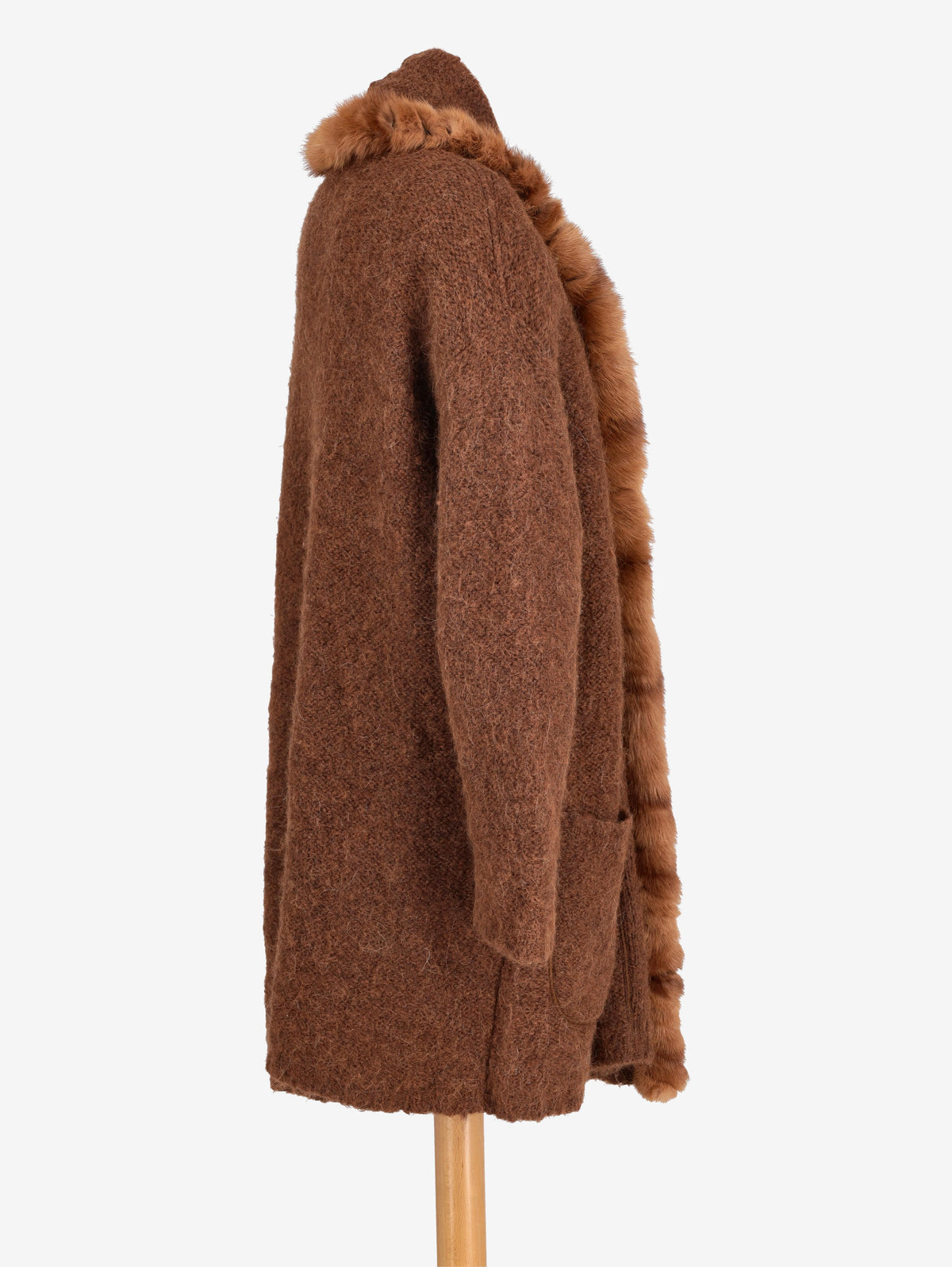 Fendi Wool Coat With Fur W2511.68  Fendi 
