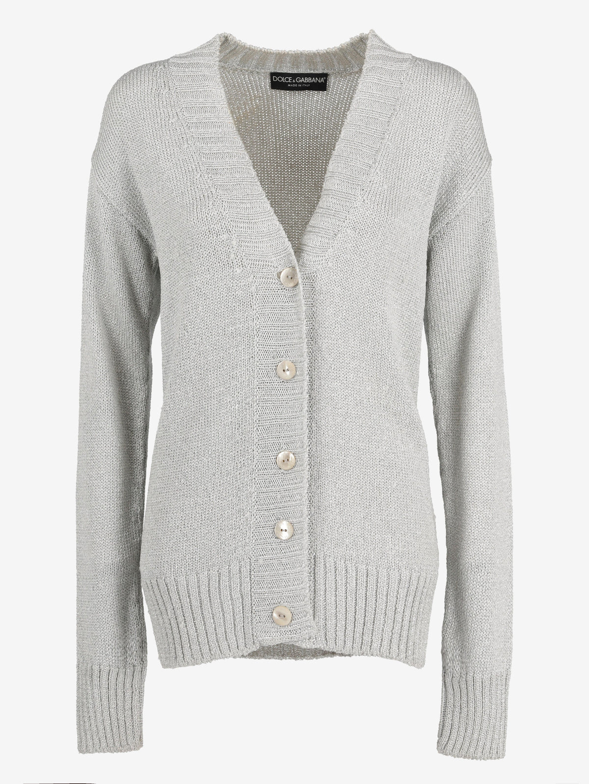 Dolce&Gabbana Silver Cardigan WCV161224_94  Dolce & Gabbana 
