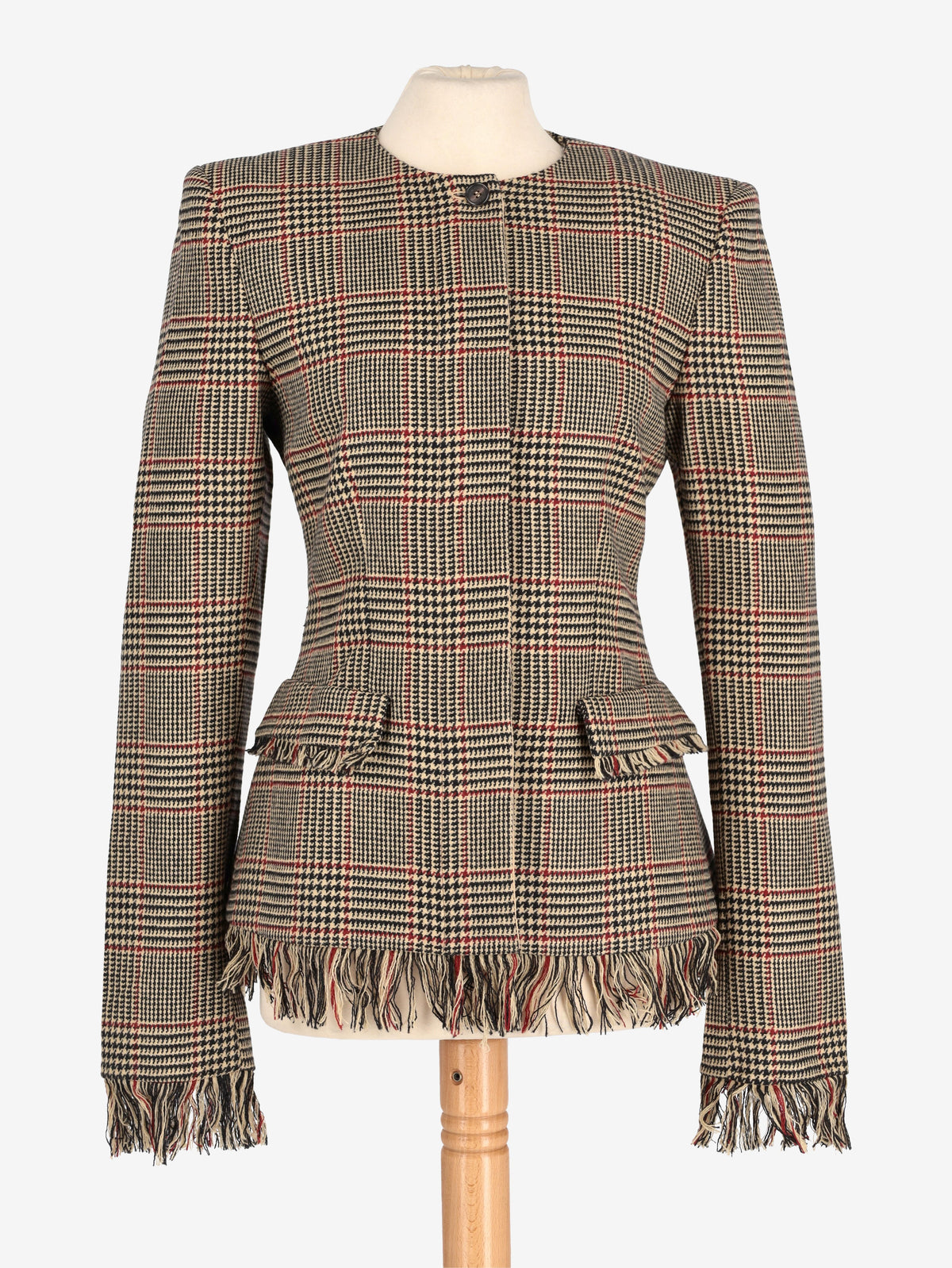 Basile Tartan Pattern Jacket W2511.116.10  Basile 