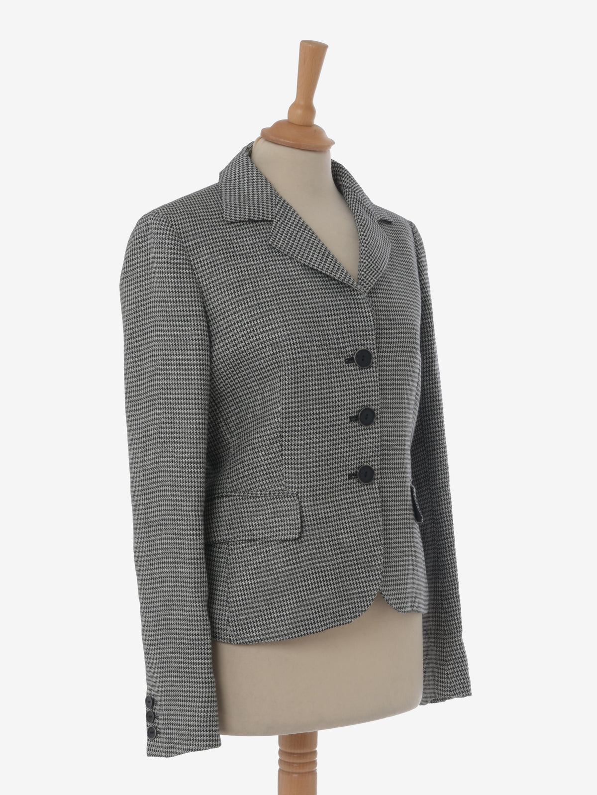 Max Mara Pied De Poule Jacket