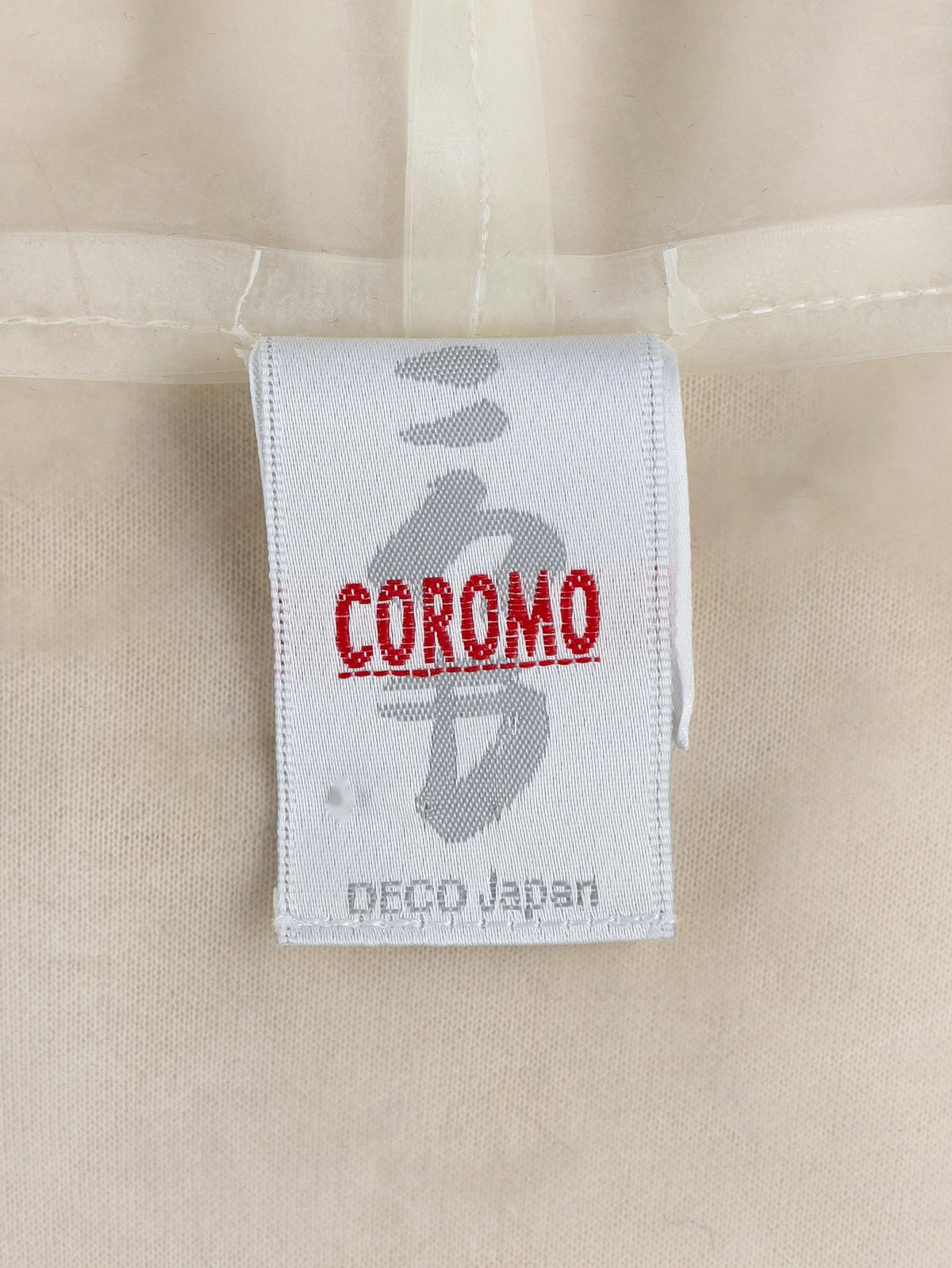 COROMO by Deco Sugai Transparent Plastic Jacket W2511.123  Coromo 