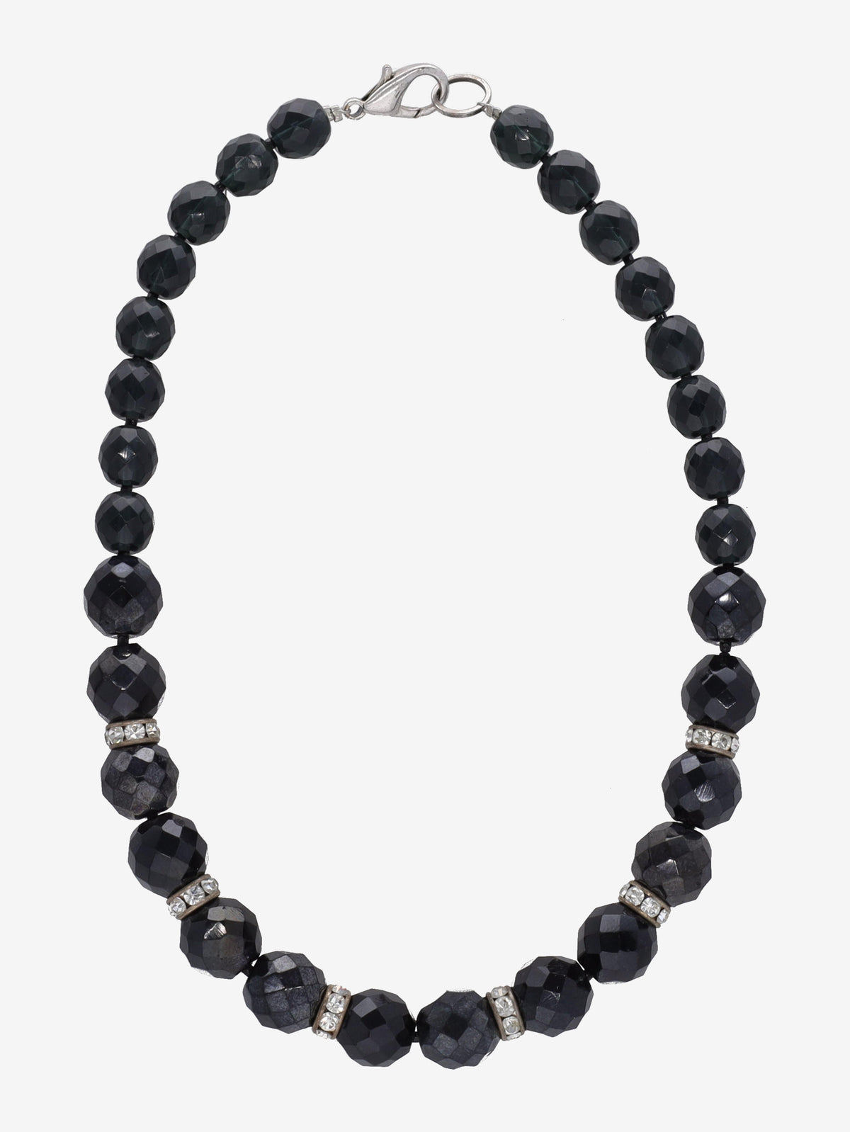 Vintage Black Pearl Necklace W2202091  Vintage 