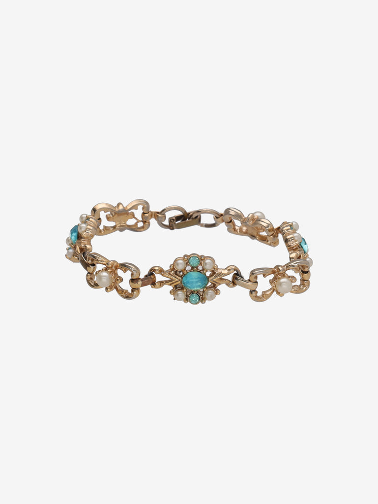 Vintage Delicate Floral Bracelet W13426.60  Vintage 
