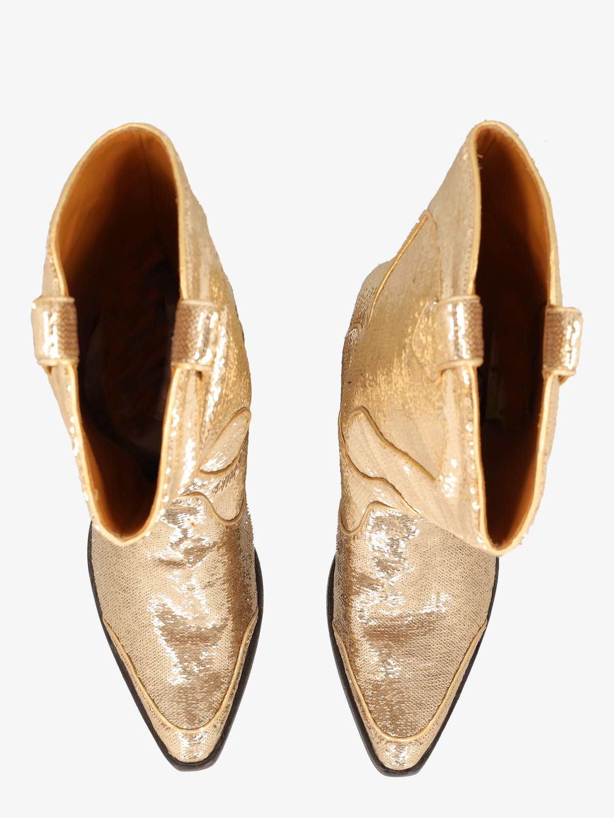 Moschino Gold Camperos Boots WCV250826.50  Moschino 