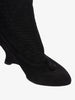 Tom Ford for Yves Saint Laurent black suede wedge boot CVM22.81.11  YSL 
